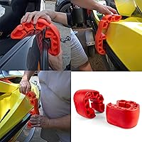 Vista 3 de Parachoques/Guardabarros de Encaje a Presión compatibles con Sea-Doo 295100418 Material Mejorado Resistente al Desgarro Parachoques para Moto Naranja