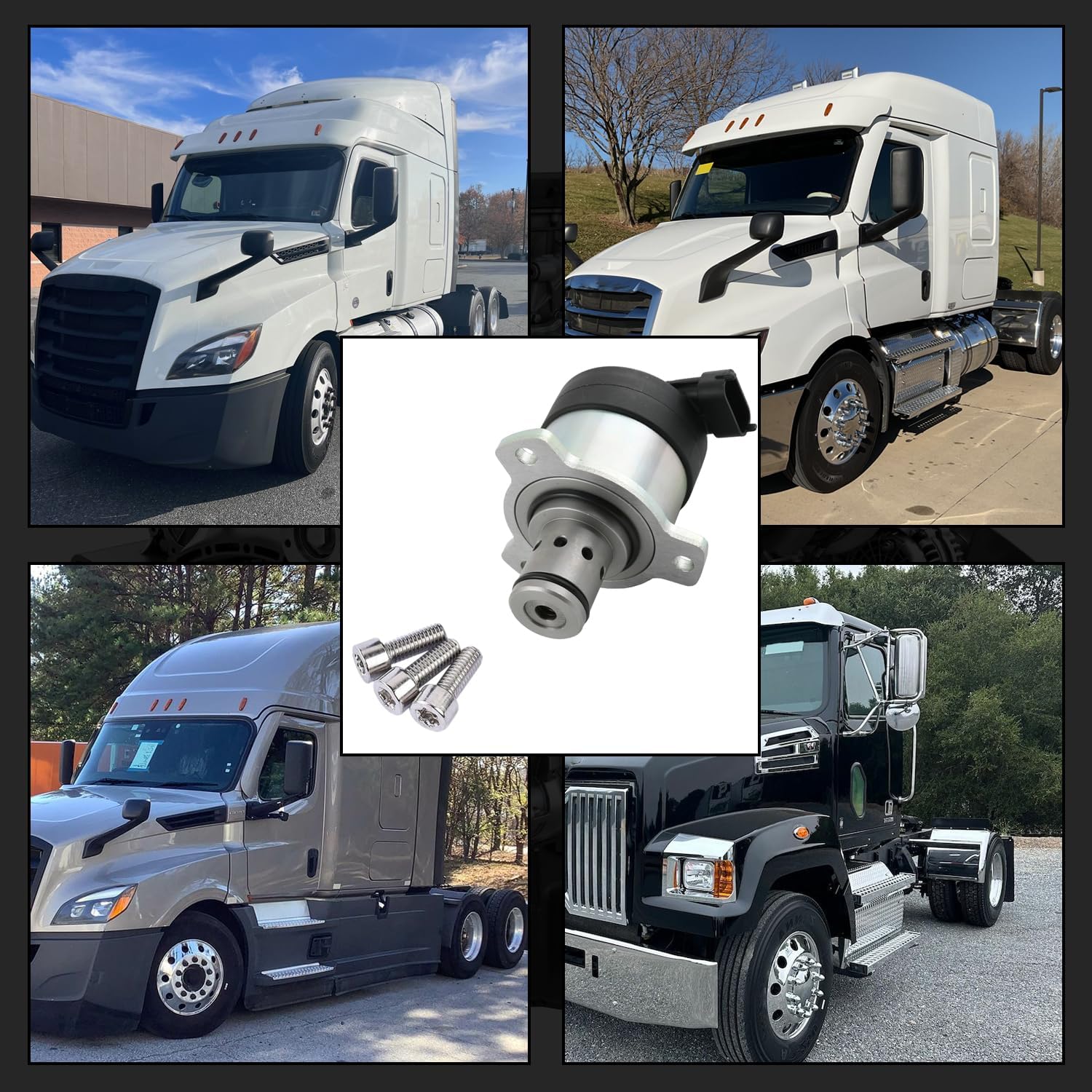 Fuel Meter Quantity Control Valve A0000900069,Compatible with 2007-2022 Freightliner Cascadia Colornado Western Star DDE Detroit DD13 DD15 DD16 Diesel Engines Fuel Pump Metering Unit