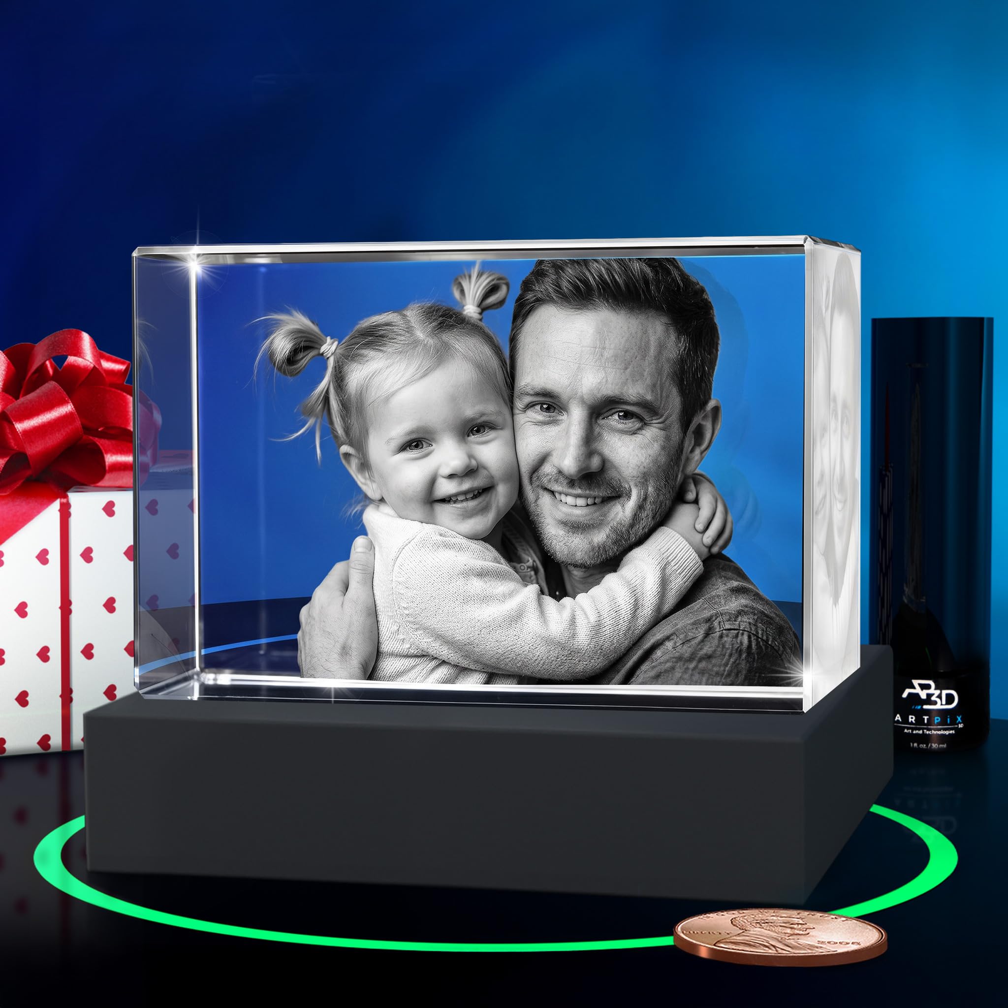 Amazon.com - ArtPix 3D Premium Crystal Photo, Personalized Gifts