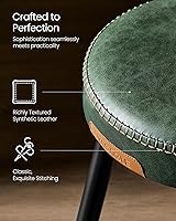 Vista 5 de VASAGLE EKHO Collection - Juego de 2 taburetes de bar, taburetes de bar de altura de barra, taburetes de encimera de cocina, taburetes de mostrador