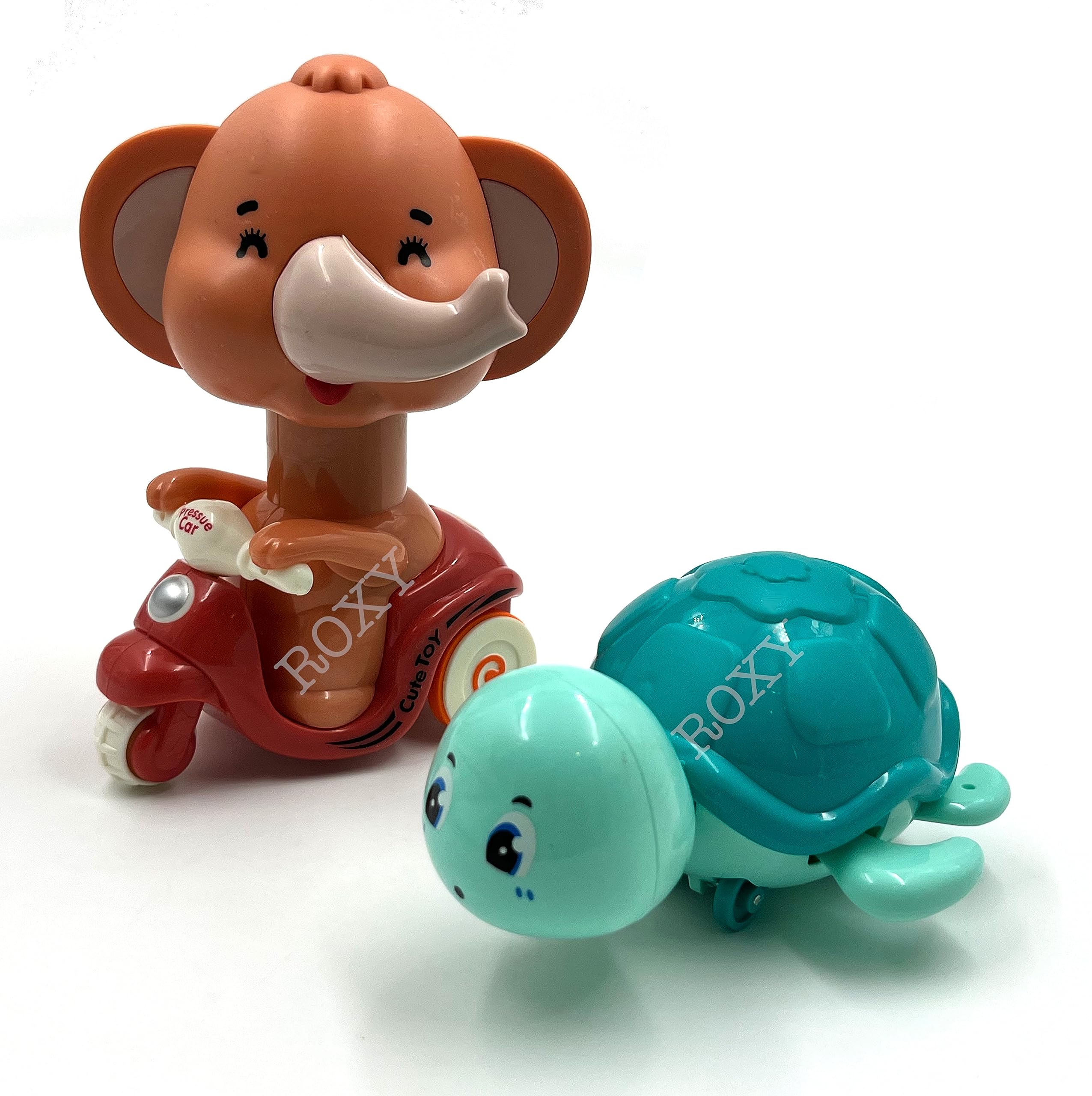 Toy for Kids Cute Elephant Scooter Press n Go & Crawling Turtle Push n Go for 1 2 3 Year Old Boy & Girl, Active Play Motor Skills Imaginative Fun - Non-Toxic, Lightweight. (Pack of 2) (B0CG9G44FQ) Amazon Price History, Amazon Price Tracker