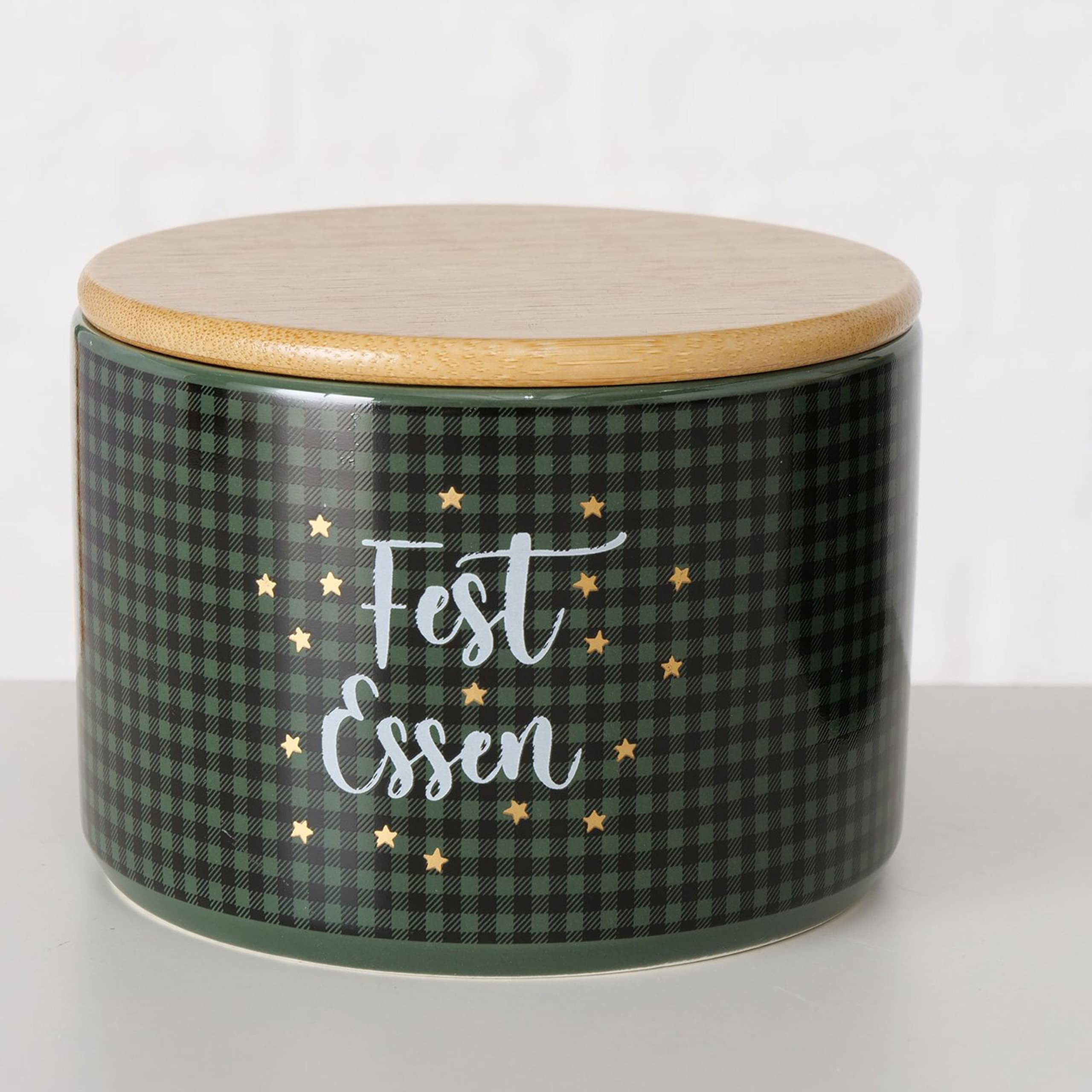 MamboCat Weihnachts-Gebäckdosen Set - 2-teilig Mit Nussknacker-Motiv Für Plätzchen & Kekse