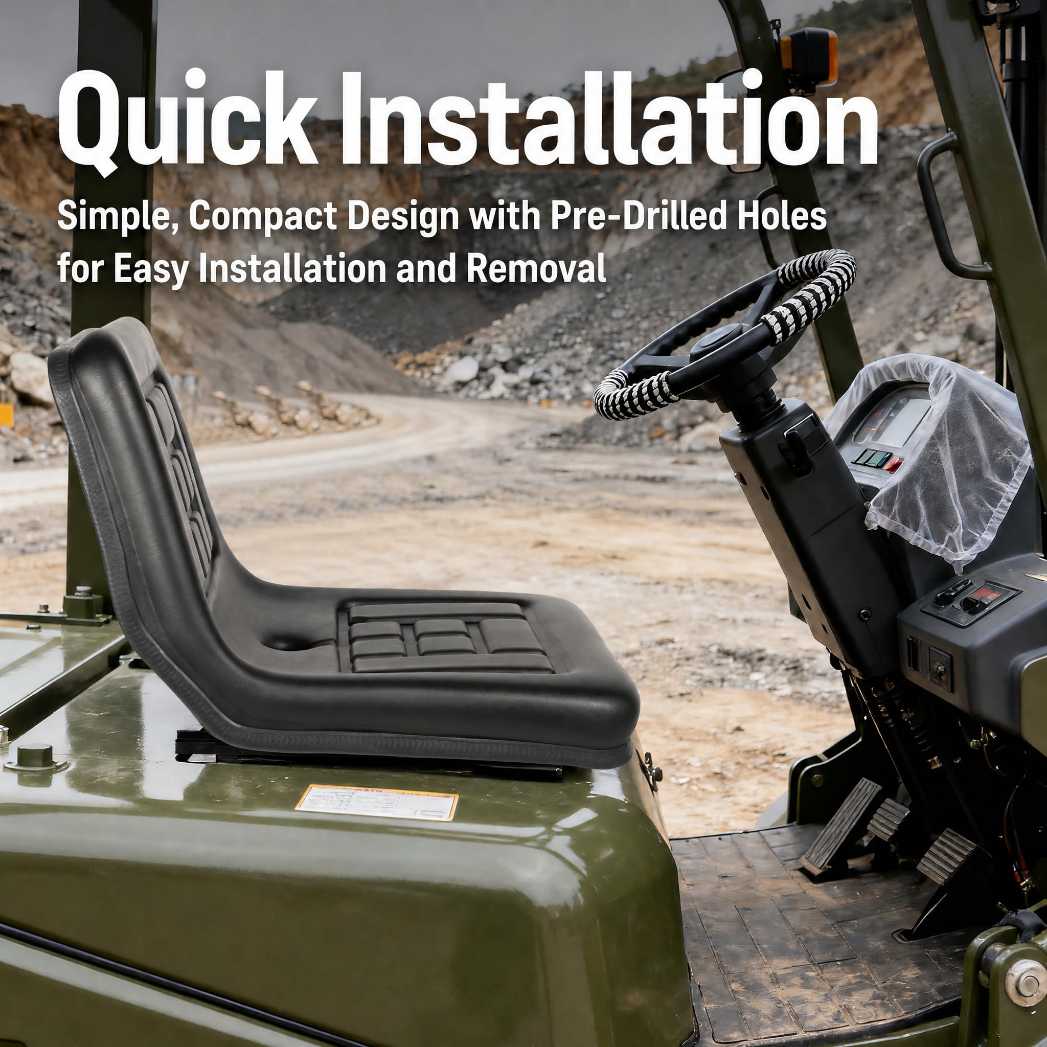 Asiento para tractor, asiento de remolque, asiento universal