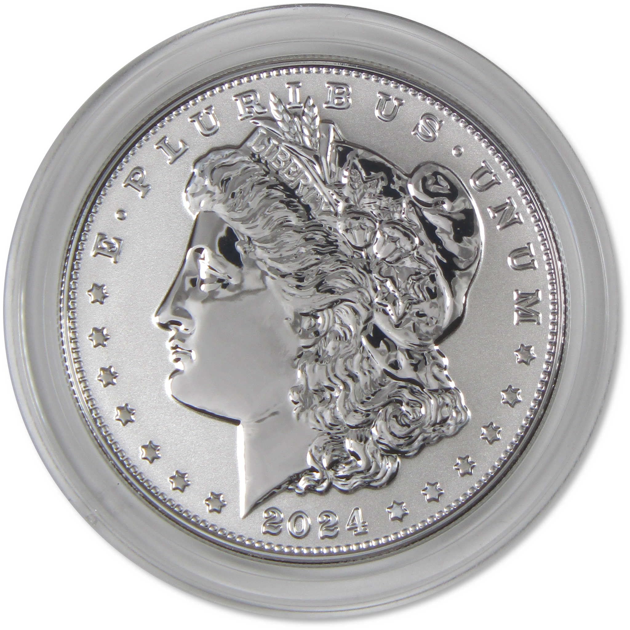 2024 Morgan and Peace Dollar Reverse Proof Two-Coin Set OGP SKU