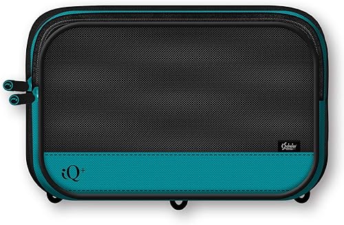 Miniatura 8 de iScholar iQ+ Jumbo - Estuche expandible para lápices, 3 bolsillos, color rojo (55035-RE)