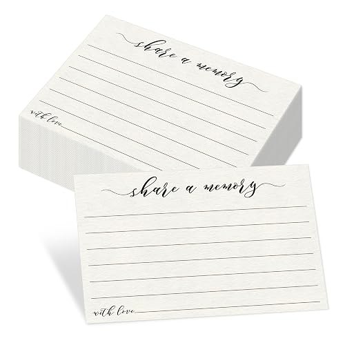 55 PCS Share A Memory Cards, Memory Card Keepsakes for