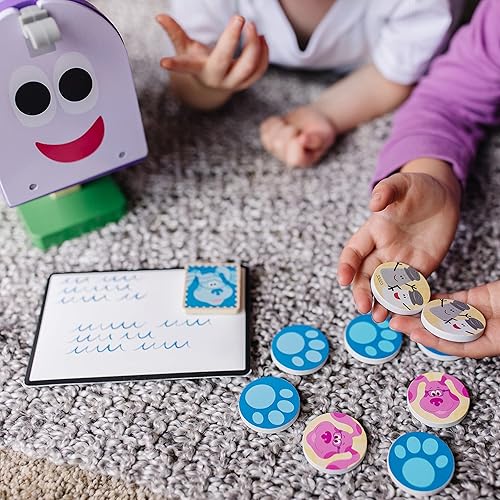 Miniatura 3 de Melissa  Doug Blues Clues  You Juego de buzón de madera 27 piezas