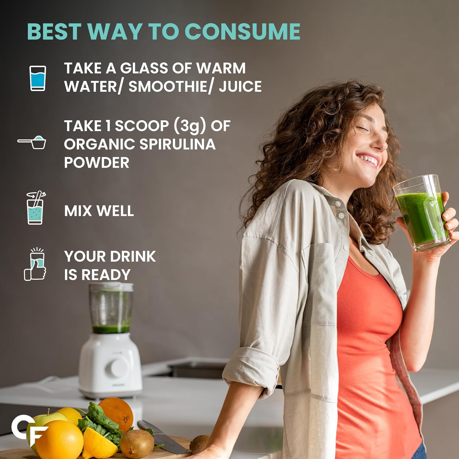 Carbamide Fort 100% Organic Spirulina Powder | Spirulina Organic | Spirulina Powder Organic - 100 grams Carbamide Fort 100% Organic Spirulina Powder | Spirulina Organic | Spirulina Powder Organic - 100 grams