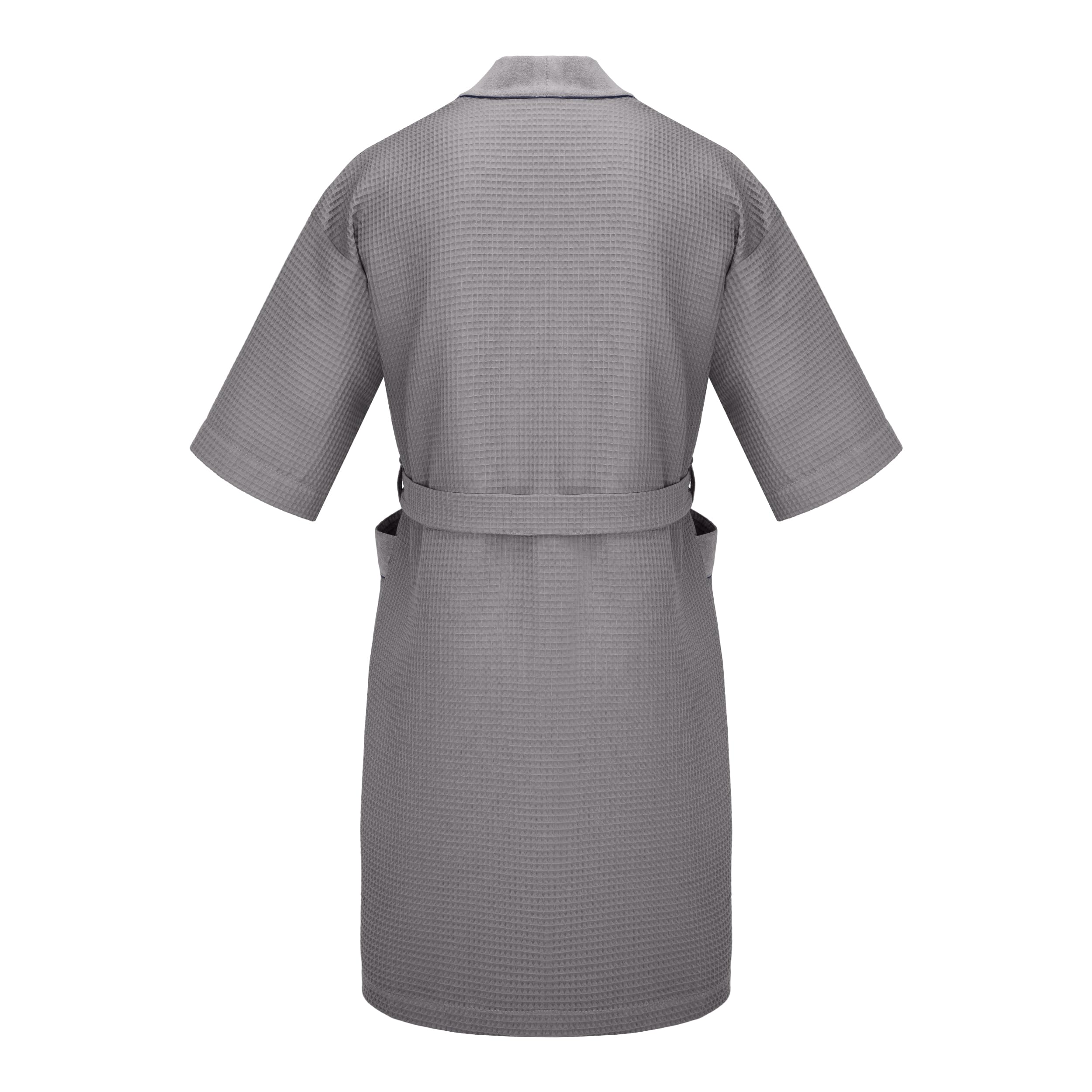 Revise RE-521 - Kimono - Peignoir pour homme - 100 % coton nid d'abeille