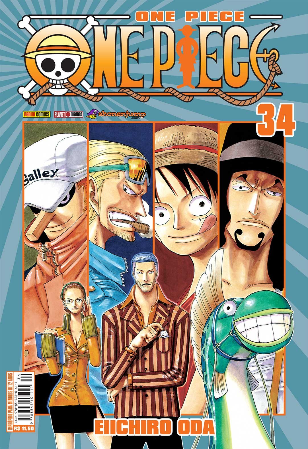 One Piece Vol. 34 | Amazon.com.br