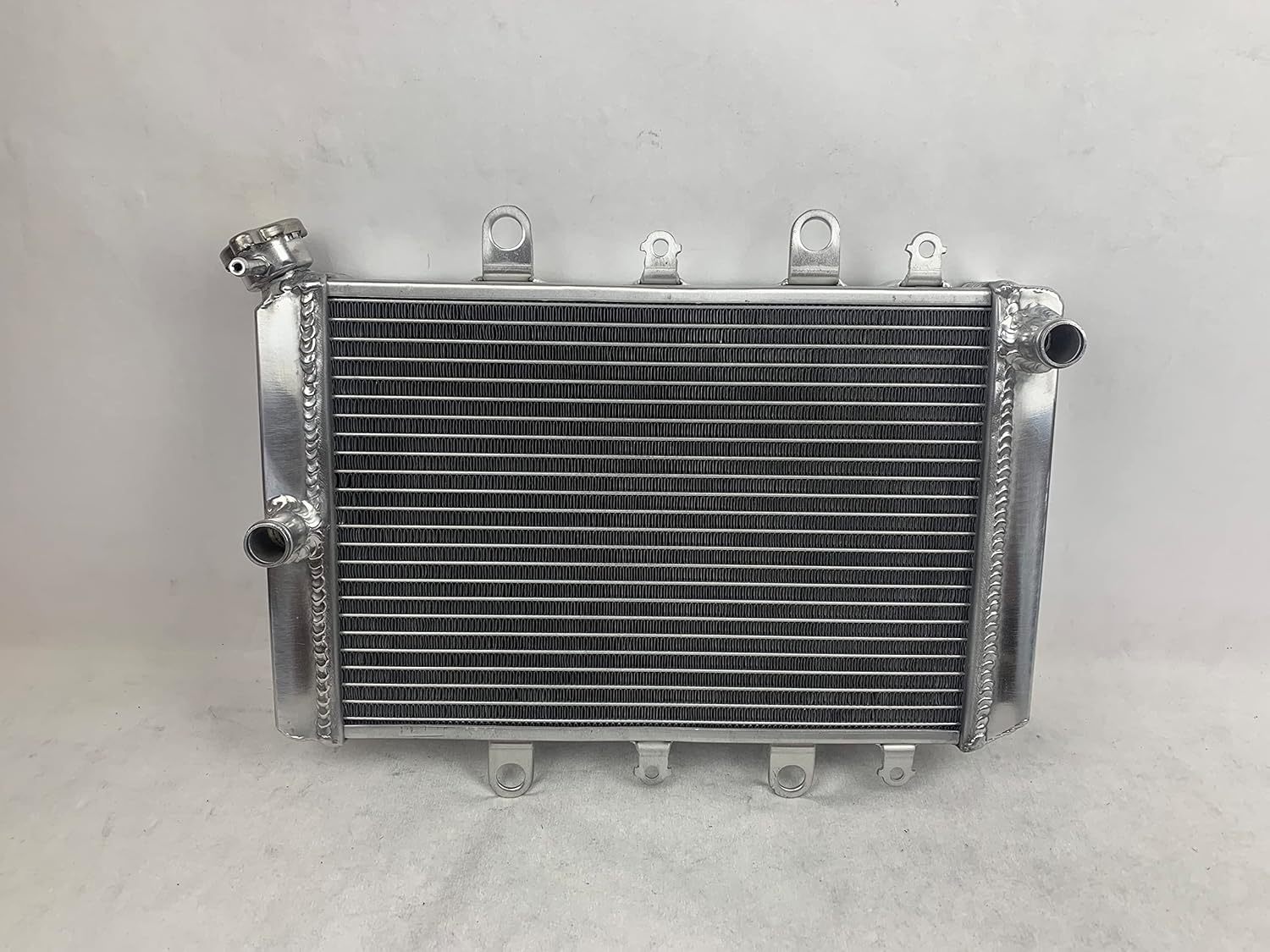 2 Row For 2015-2023 Yamaha Grizzly Kodiak 700 Aluminum Radiator Cooling 2015 2016 2017 2018 2019 2020 2021 2022 2023