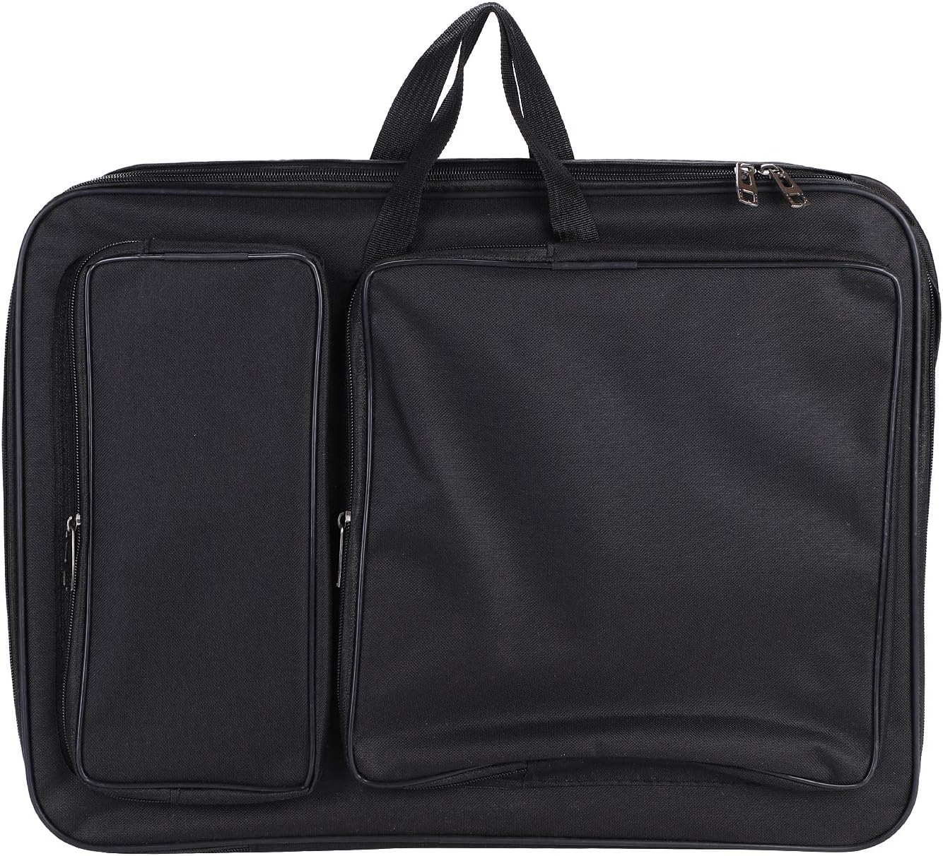 A3 Art Portfolio Case Waterproof Drawing Bag Art Carrying Case Canvas Art Bag Large Art Backpack Portfolio Tote Bag Portable Sketchbook Sketch Pad Storage Bag Drawing Board Bag Portfolio Folder - Image 5