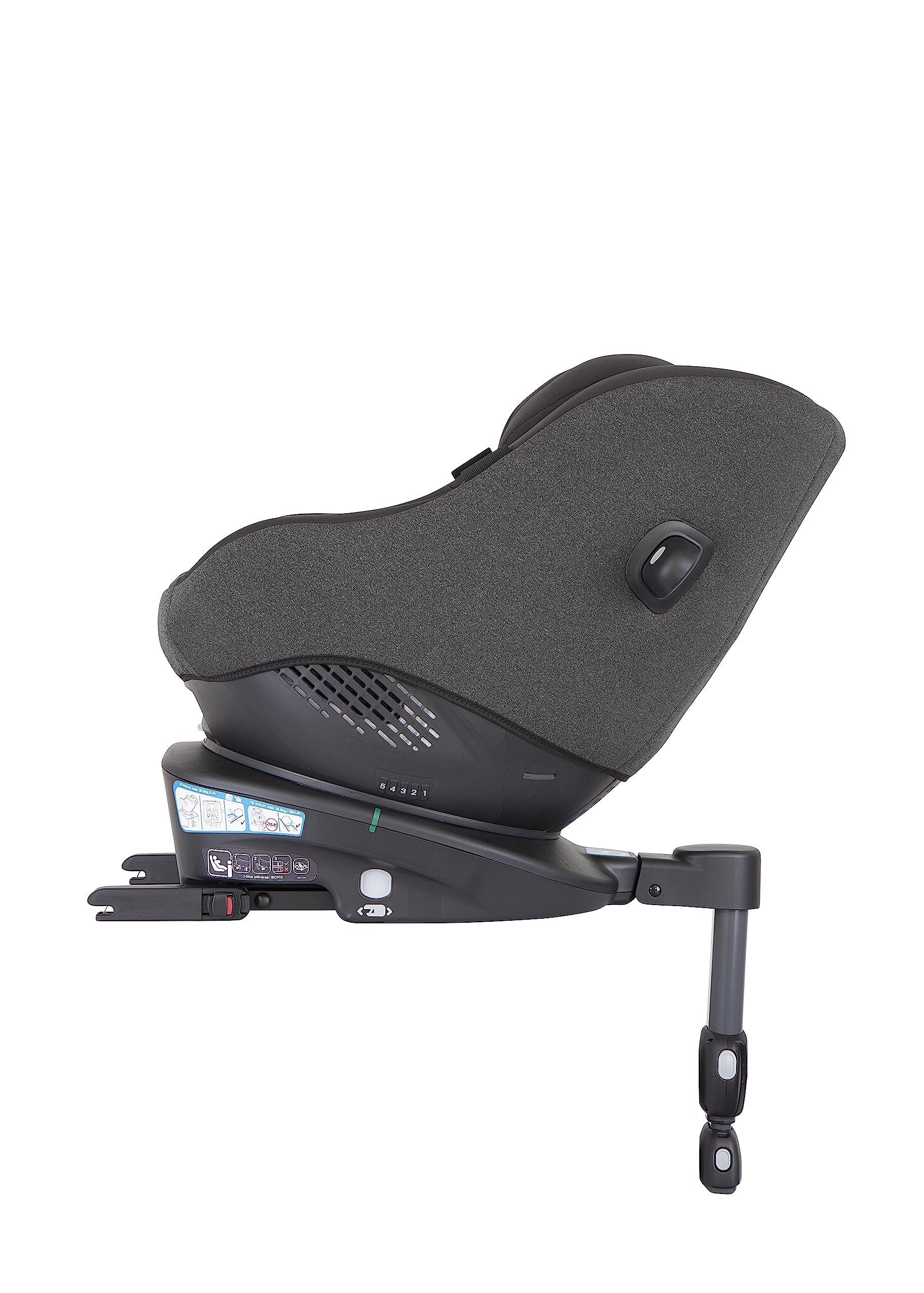 GRACO - Turn2Me i-Size R129 Silla de coche giratoria 360º con ISOFIX, de 40 a 105 cm (desde el nacimiento hasta los 4 años aprox.), color Heather