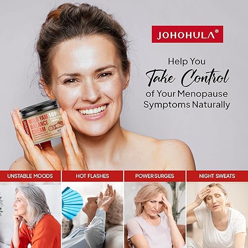 Miniatura 3 de Crema de ñame silvestre para la menopausia crema orgánica de ñame silvestre para el equilibrio hormonal 2 OZ