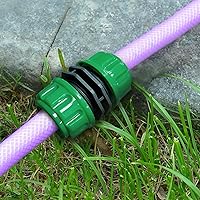 Vista 7 de BlingKingdom Extensor de conector de reparación de manguera para unirse a manguera de jardín de 1/2 pulgada, conexión de reparación rápida, manguera