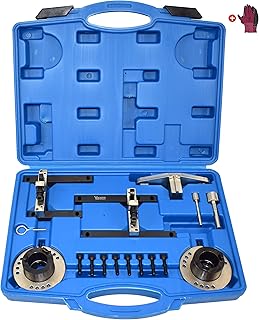 Yuesstloo Petrol Engine Timing Tool Kit, Compatible with Ford 1.0 EcoBoost Focus Fiesta, with Carrying Case & Gloves