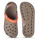 HAUX Classic Ultra Soft Clogs/Sandals with Adjustable Back Strap| Comfortable & LightWeight| Stylish & Anti-Skid| Indoor & Outdoor Casual Sports Mules Boys (Beige, UK Footwear Size System, Adult, Men, Numeric, Medium, 10) gallery image
