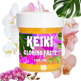 Keiki Cloning Paste & Node Activator - Growth for Monstera & Orchids 0.5 oz | Potent Cytokinin hormone, Philodendron Hoya bud stimulant, rare houseplant node activation, professional propagation formula.