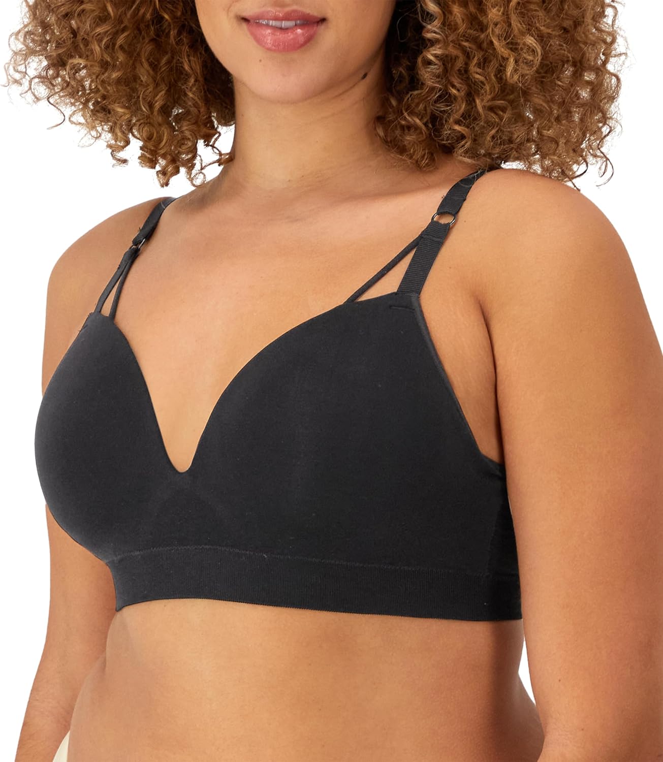 Maidenform Women's M, Seamless Foam, Wireless Bra with Sweetheart Neckline