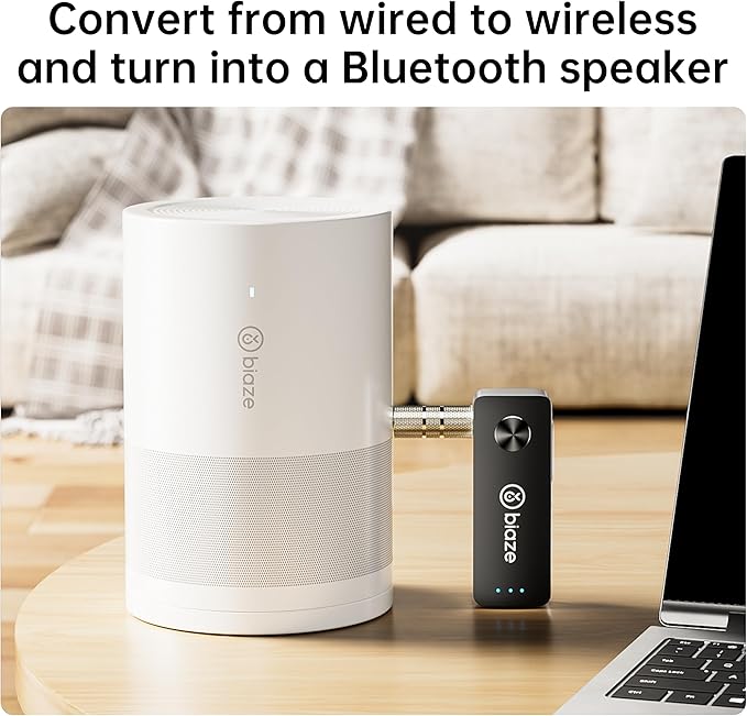 Adaptador Bluetooth 5.3 Transmisor y Receptor para Auto TV PC miniatura 6