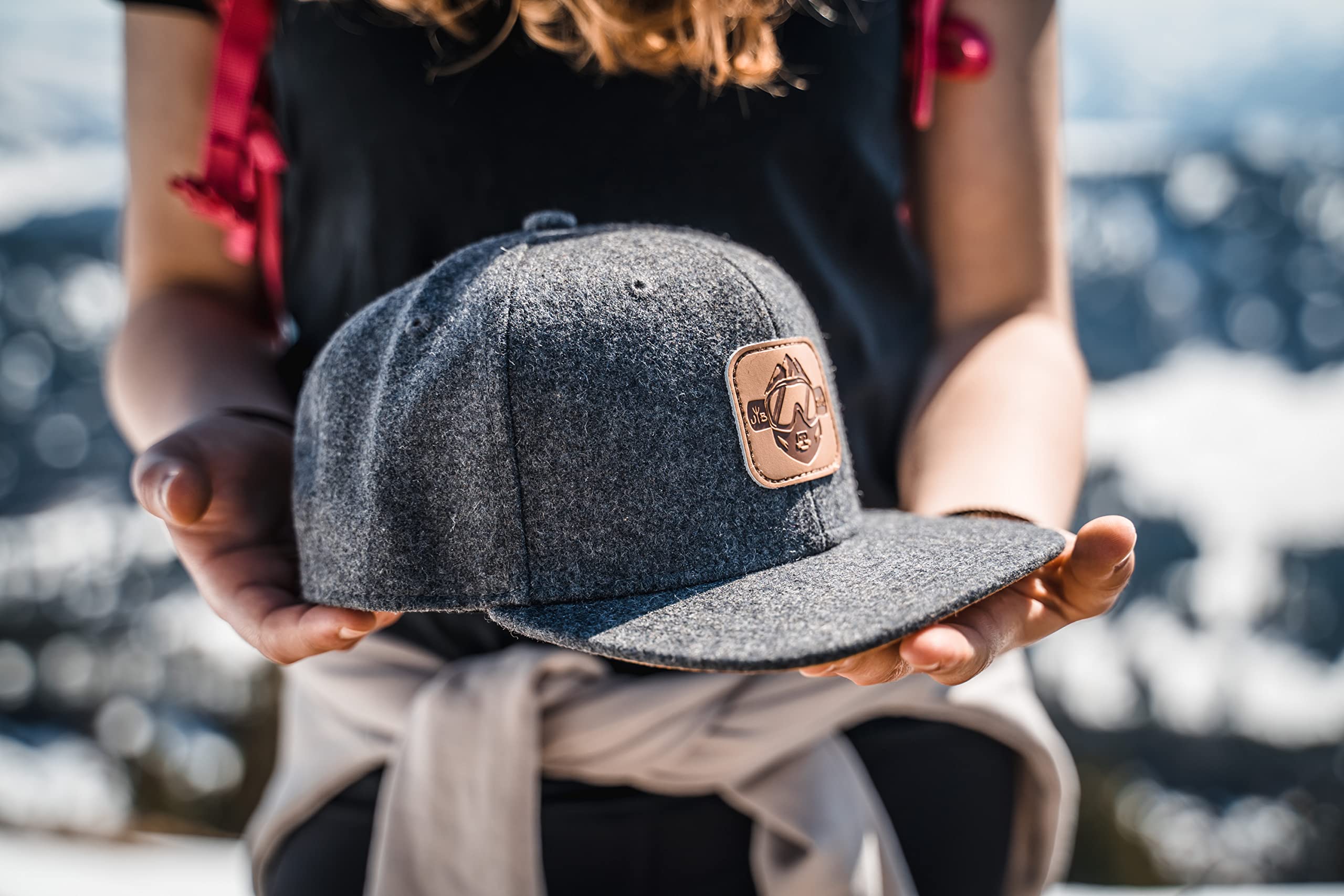 Jumping Bird Baseball Cap Unisex • Outdoor Snapback Cap aus Wolle • Individuell verstellbar 54-62 cm • Kappe