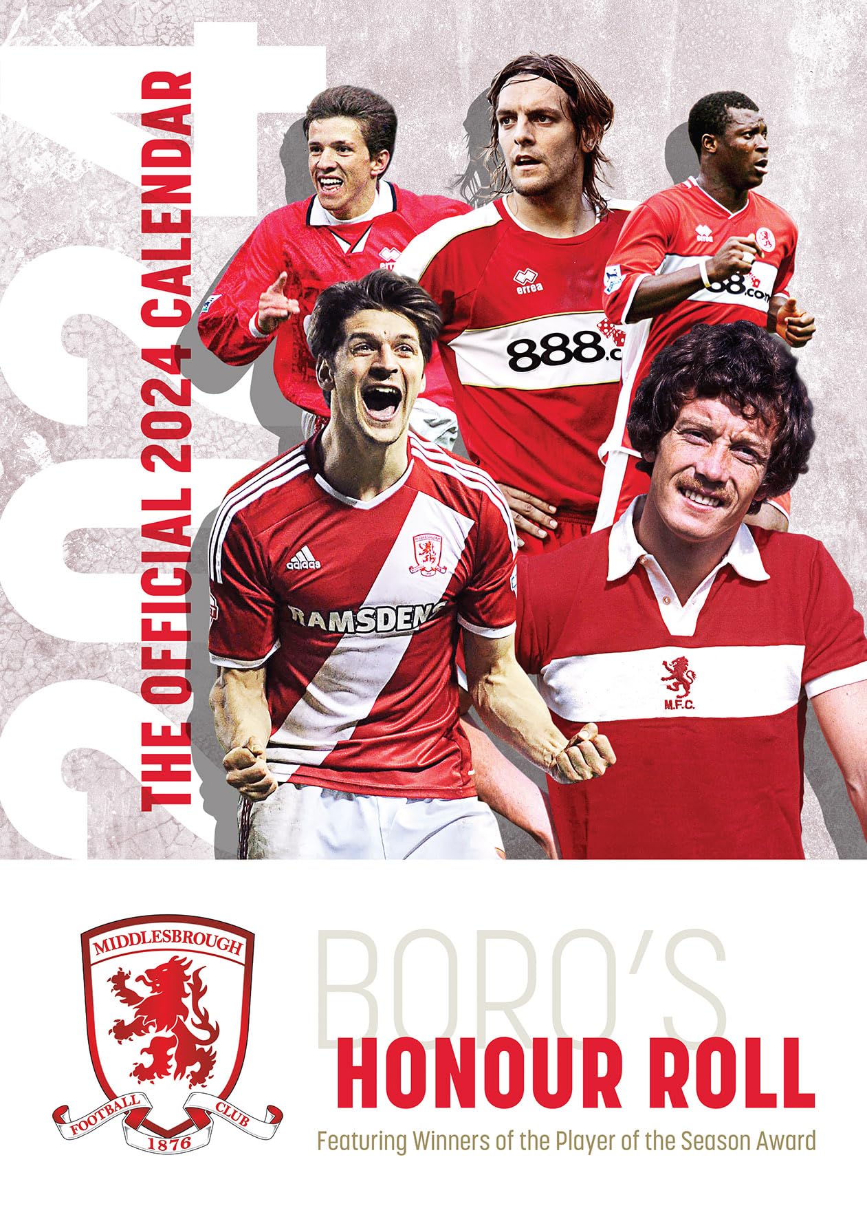 The Official Middlesbrough FC Calendar 2024