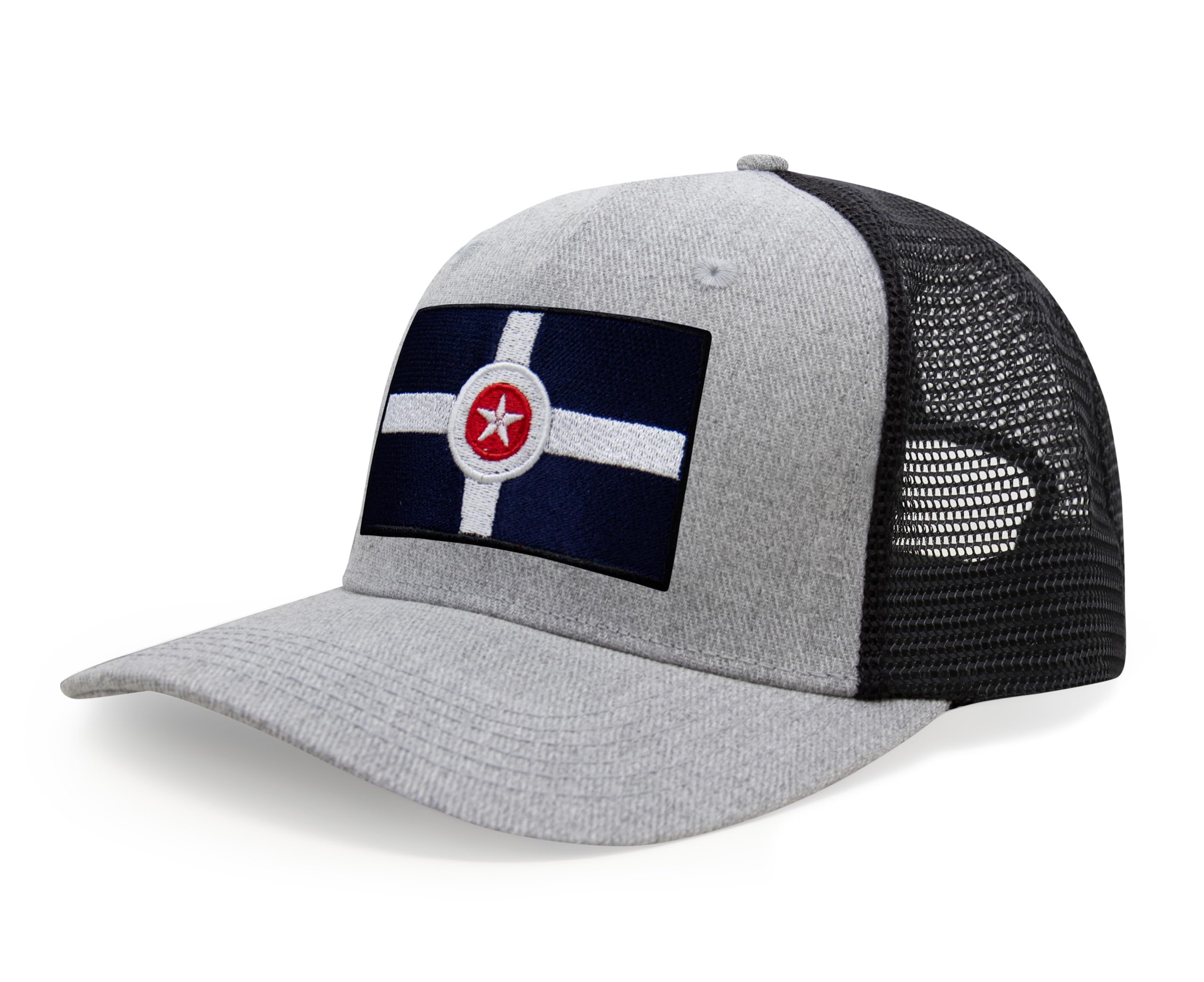 International Tie City Hat for Men and Women, Adjustable Snapback Trucker Baseball Cap with Embroidered Patch