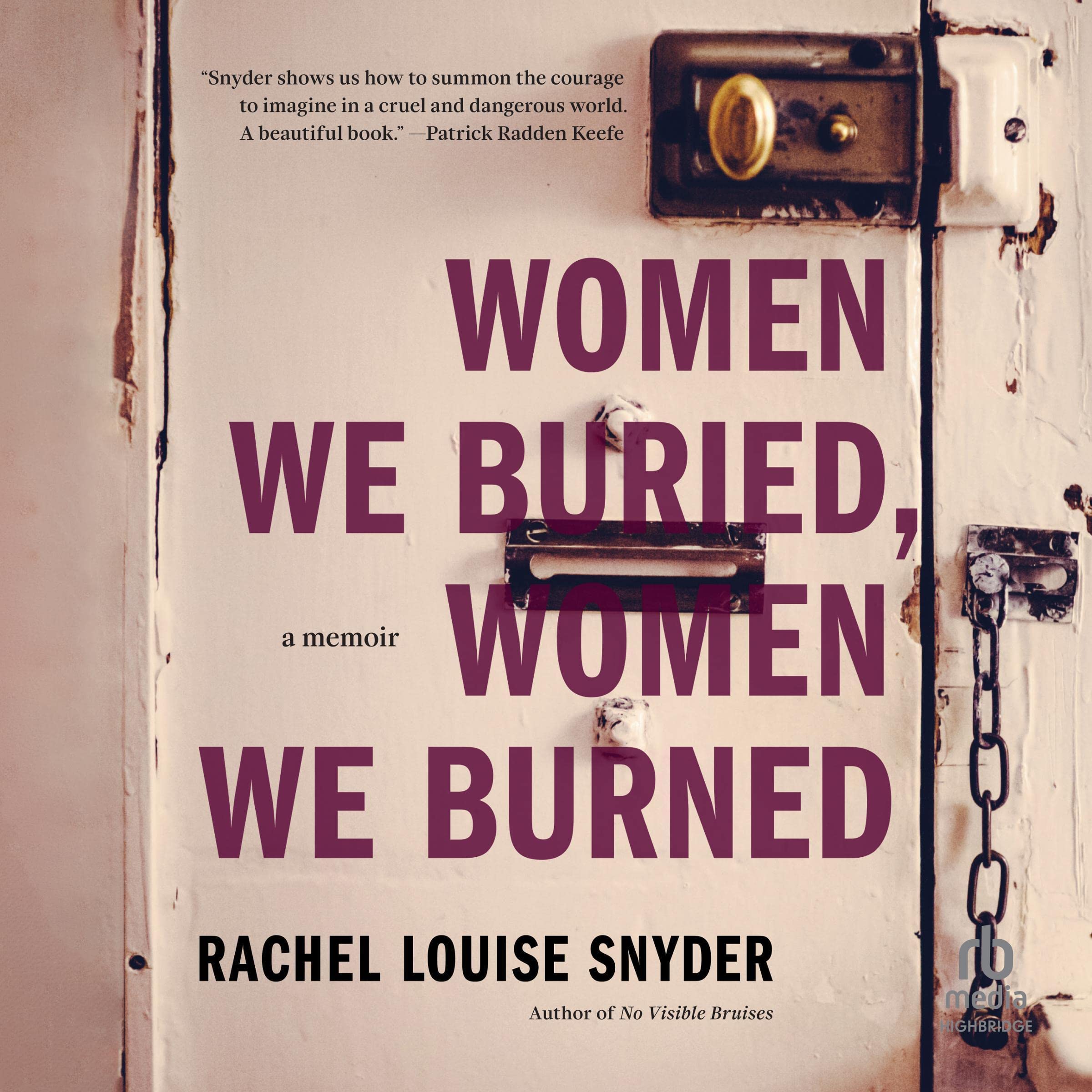 Cover art for Women We Buried, Women We Burned