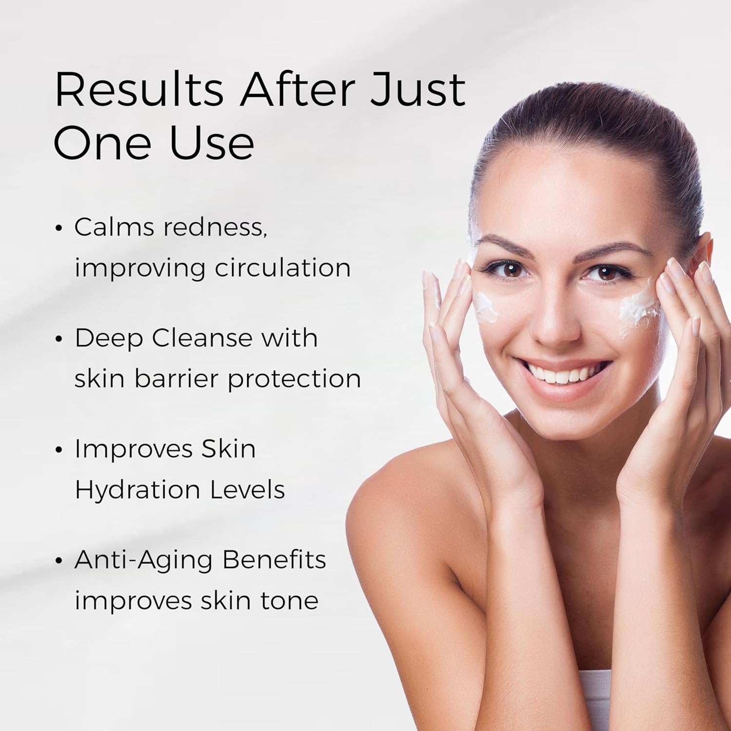 BIONOVA Bioactive Cleanser Normal to Dry Skin - Provides Gentle Deep Clean, Oil-Free, Sulfate-Free, Ultra-Hydrating Moisturizing Treatment with Vitamin B5, Niacinamide and Hyaluronic Acid (4.5 fl oz)