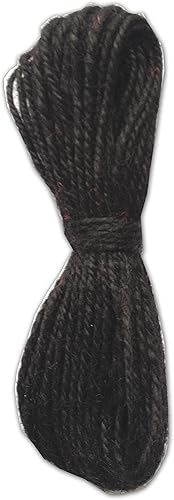 Miniatura 2 de LWR CRAFTS Cuerda de yute de 0.079 in, 45 pies por paquete (paquete de 2) (negro)