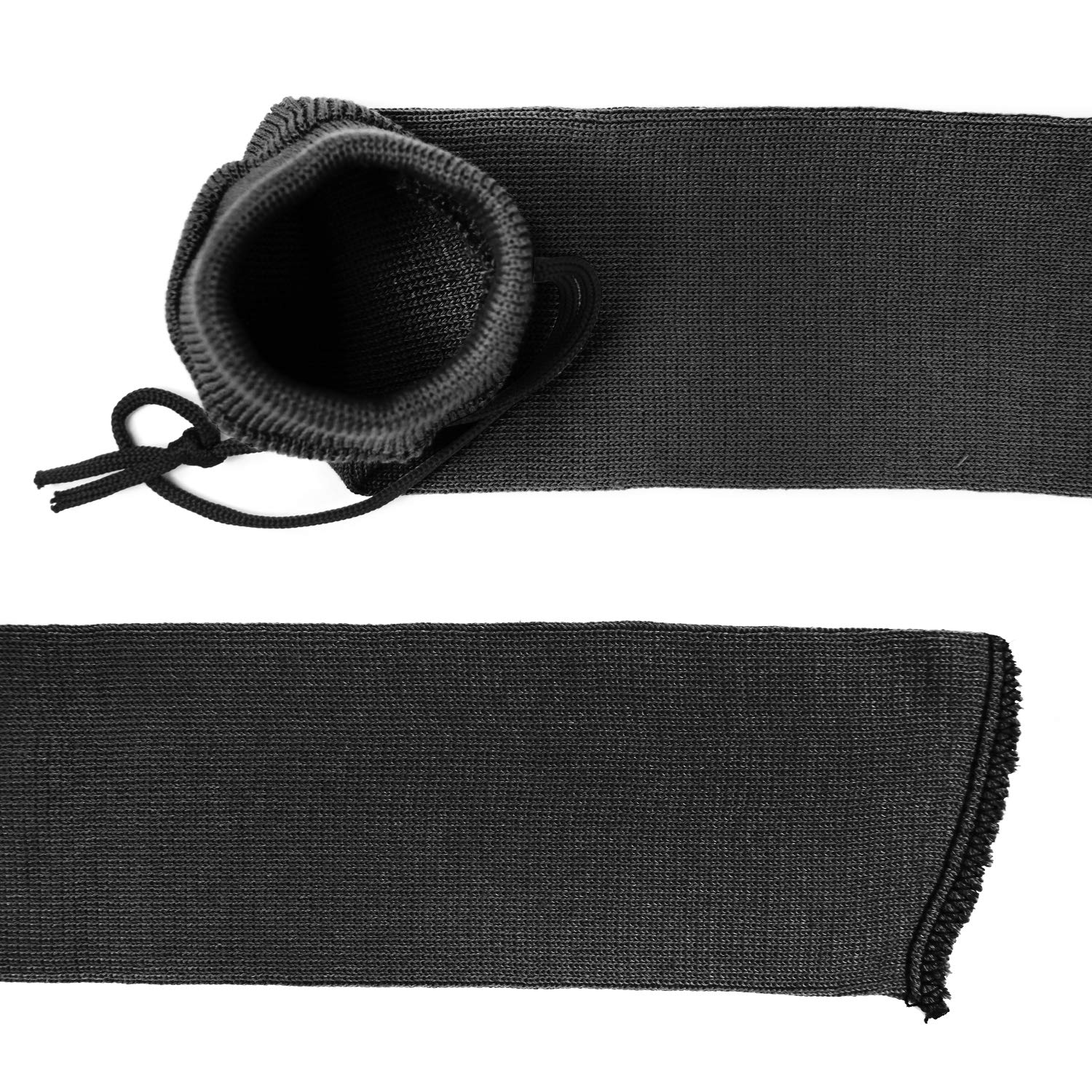 GUGULUZA 4 pary silikonowych skarpet z dzianiny na strzelbę, karabin, wielokolorowa torba do przechowywania, 132 cm