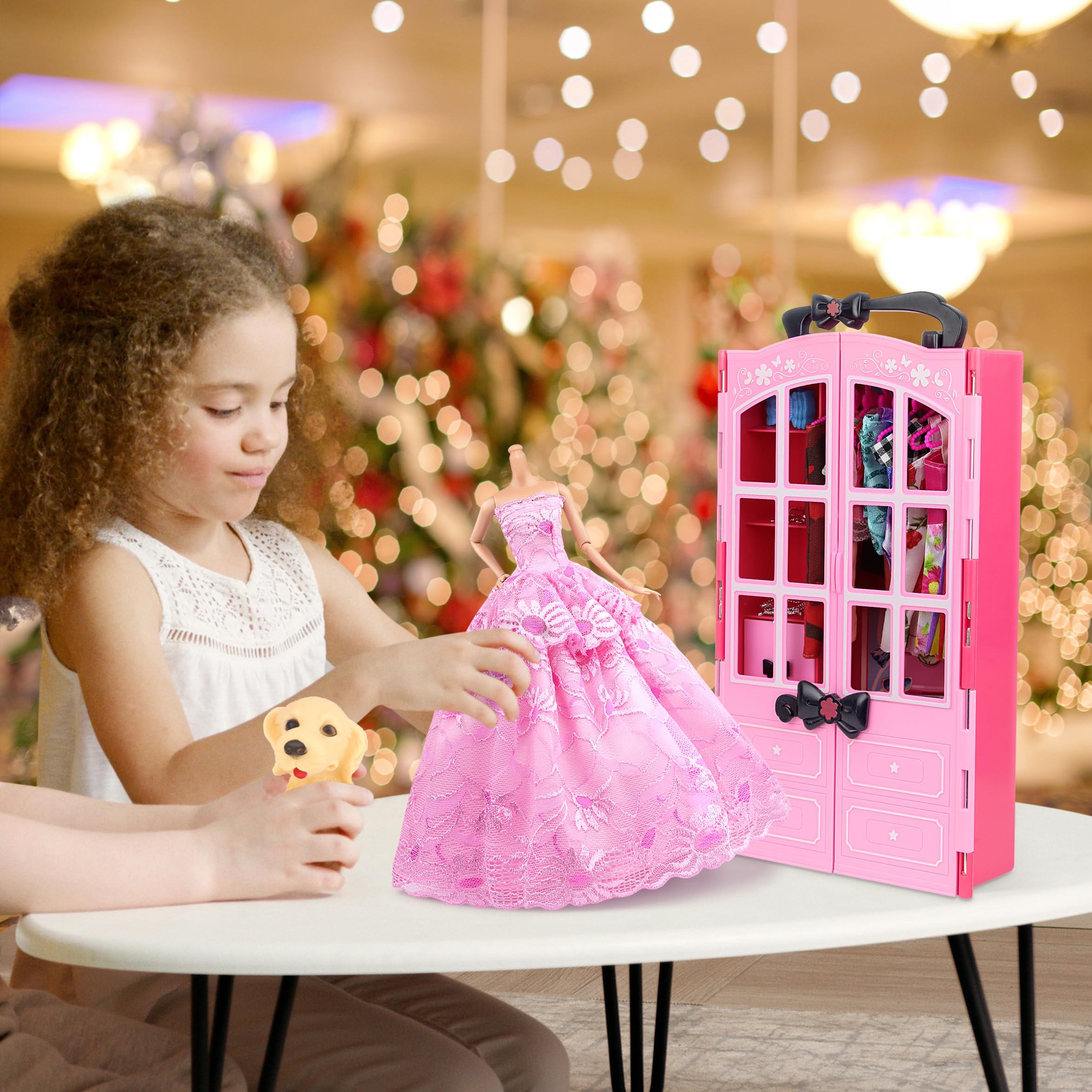 Amazon.co.jp: Ecore Fun ファッションドールクローゼット ワード