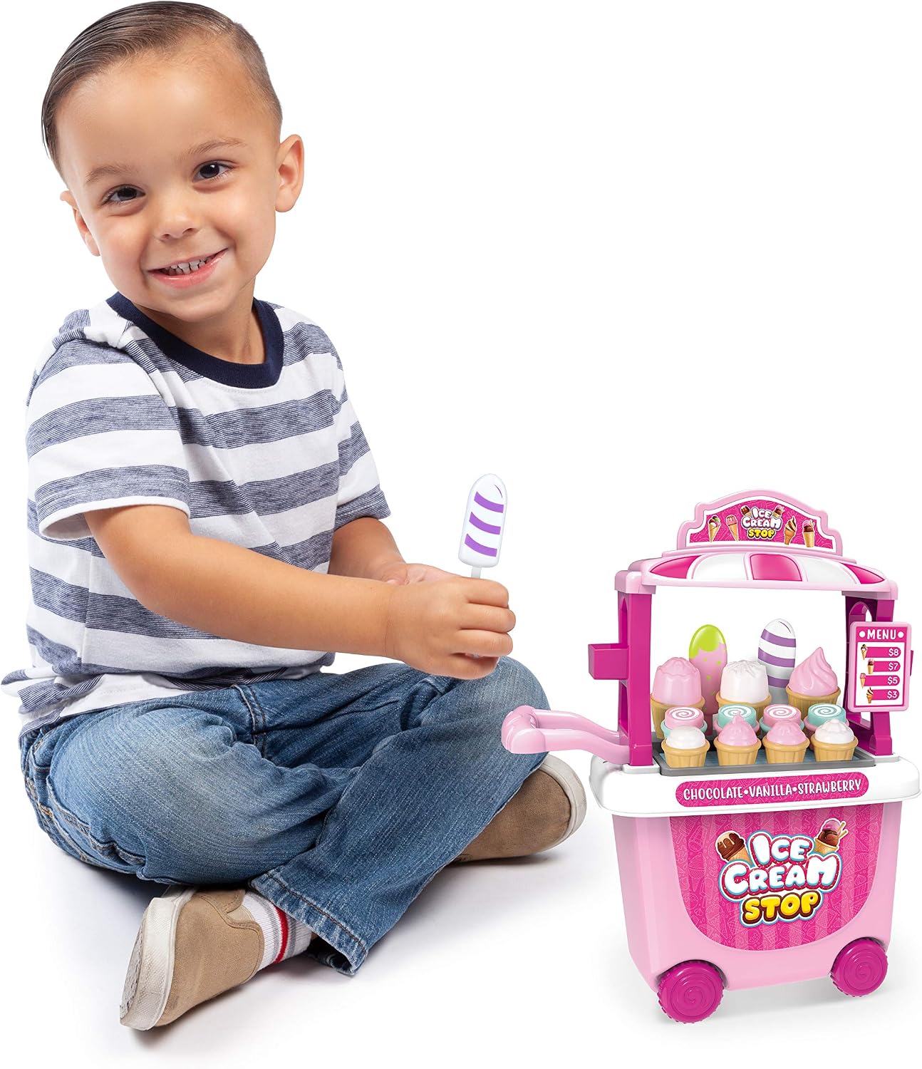 Ice Cream Stop Ice Cream Cart Playset