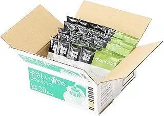 ドトールコーヒー ドリップパック やさしい香りのカフェインレス 20杯分