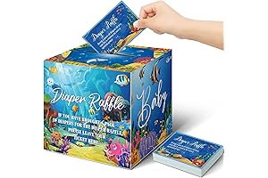 Under the Sea Baby Shower Decorations for Girl - 51 Raffle Tickets...