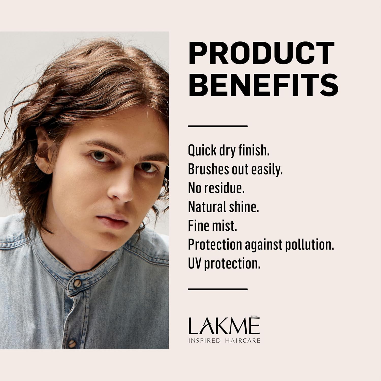 LAKMÉ K.Finish Hard Strong Hold Hairspray, Hairspray with Extreme Hold, Hair Styling Spray, 10.2 Fl Oz