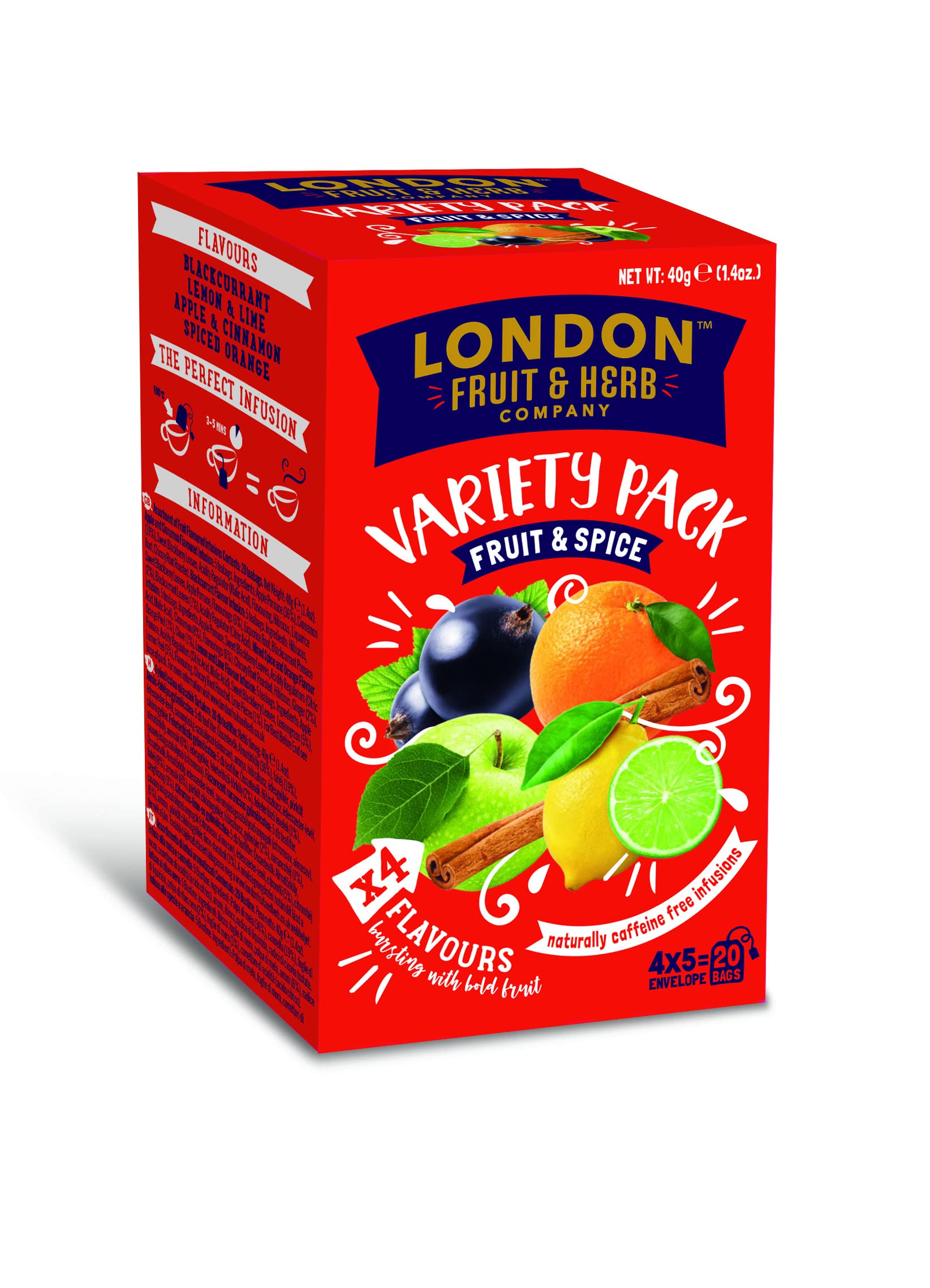 Amazon | ロンドンフルーツ&ハーブ ティーバッグ フルーツ&スパイス