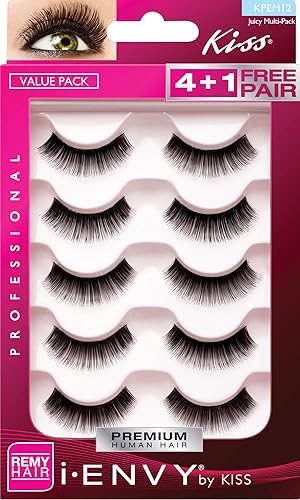 Miniatura 9 de i.Envy by Kiss Eye Lash Value Pack #KPEM12 (paquete de 6)