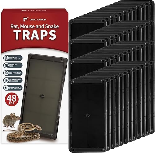 Miniatura 9 de Trampas para Ratones LULUCATCH 14 Pack, Trampas para Ratones de Alta Resistencia para Interiores para el Hogar, Trampa para Ratas para Ratones