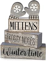 Vista 33 de 4 letreros de madera para decoración de mesa de granja, hojas de eucalipto rústicas, letrero de bloque de campo, Always Stay Humble and Kind, centro