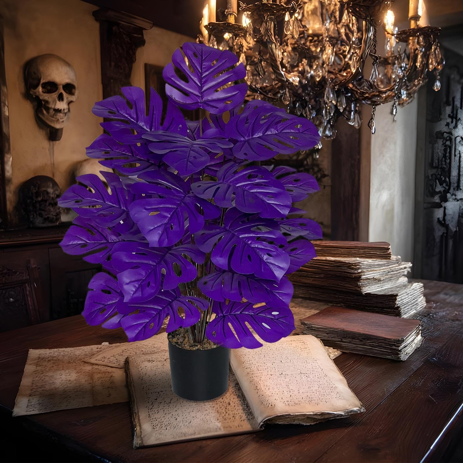 Generico Palma Finta Piante Verdi Decorative Realistiche e Resistenti alle