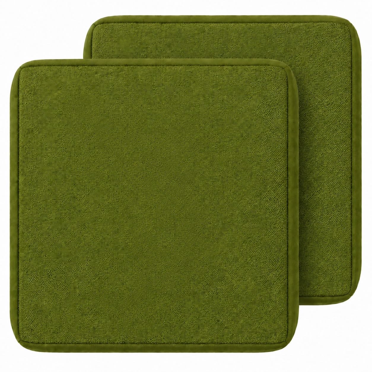 GZGLZDQ Outdoor Cushion Covers 1/2/4 Waterproof, Rattan Cushions Replacement Set with Zipper, Polyester, Durable Garden Furniture Covers for Patios(Green Gray,50 X 45 X 10 CM(1pc))