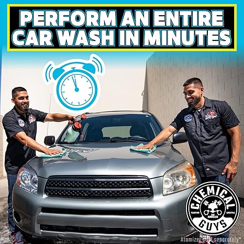 Miniatura 14 de Chemical Guys - Concentrado EcoSmart-RU de limpiador y cera en aerosol WAC_707RU_16, sin agua, listo para usar, seguro para automóviles, camiones