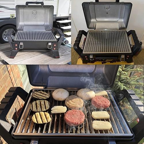 Miniatura 8 de BQMAX 29102780 Rejilla de parrilla para Charbroil Grill2Go X200 Tru-Infrared 12401734, 13401856, 12401734-A1, 21401734, 21401856, piezas de repuesto