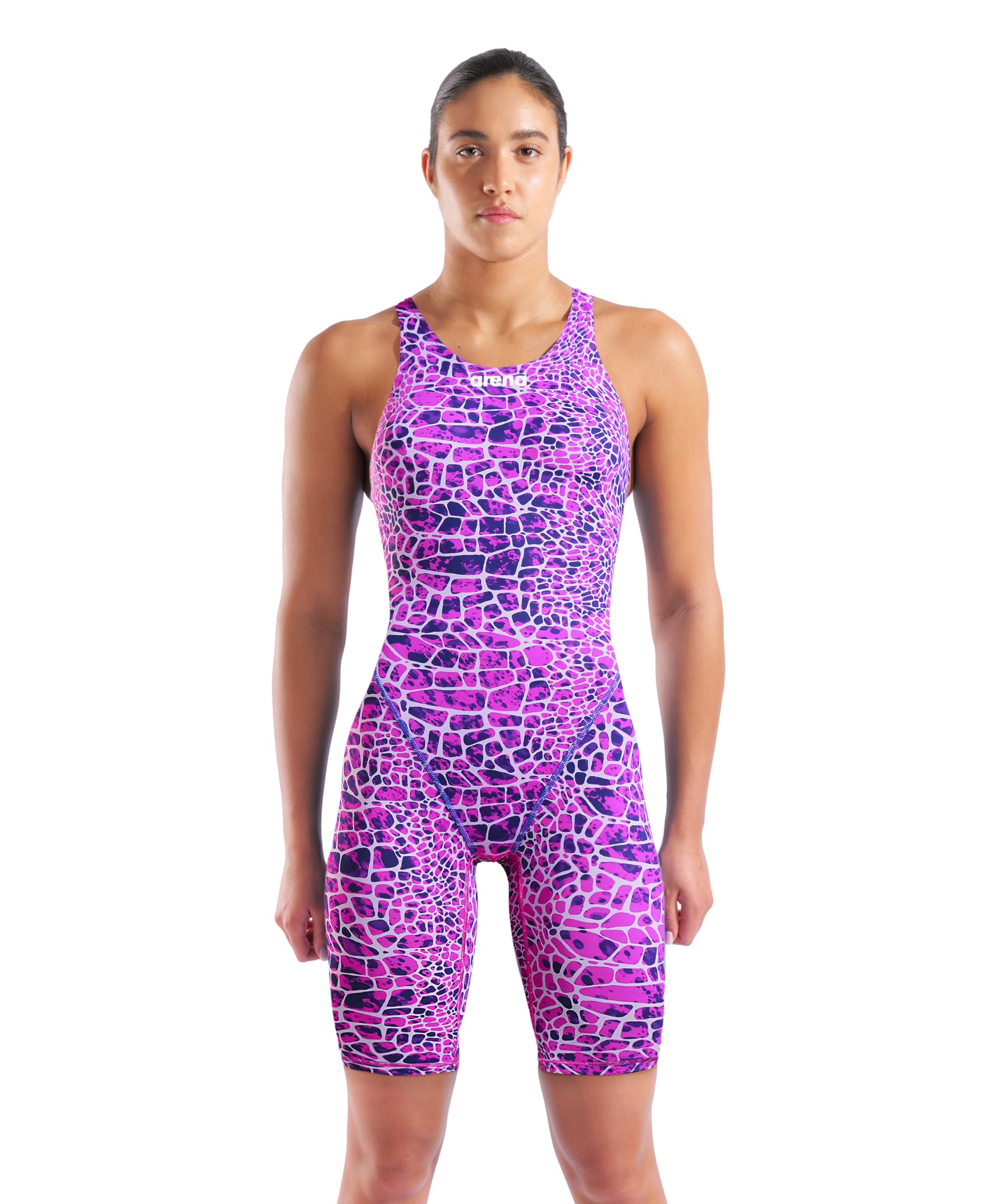 Arena Womens Racing Suit Powerskin St Next Open Back Competition Swimsuit Athletic Tech Suit