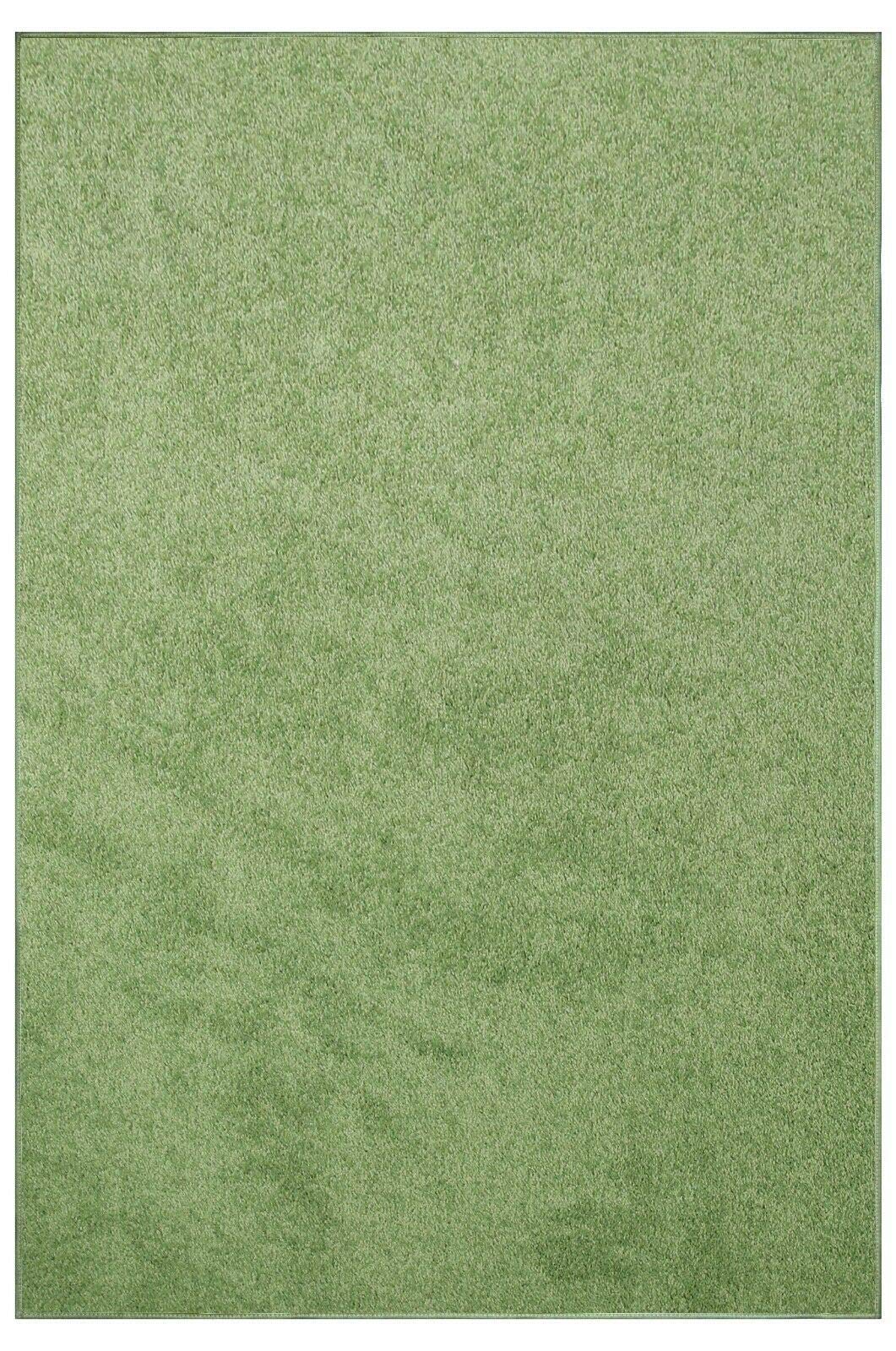 Furnish my Place Modern Plush Solid Color Rug - Lime Green, 4' x 6', Pet and Kids Friendly Rug. Made in USA, Rectangle, Area Rugs Great for Kids, Pets, Event, Wedding