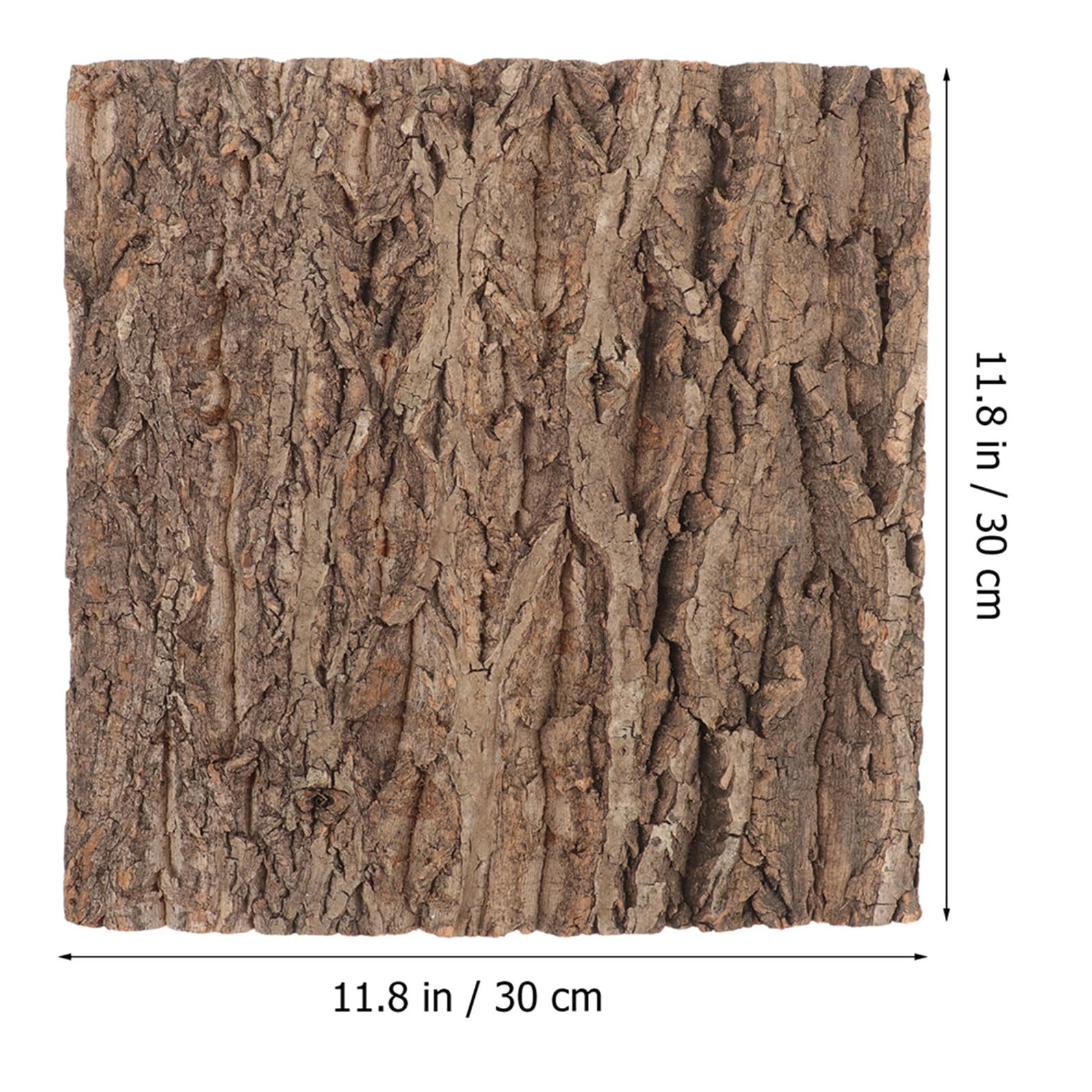 Lot de 2 Panneaux en Écorce de Liège Naturel pour Terrarium et Aquarium, Décor Mural Vert Unique, Installation Facile et Usage Polyvalent pour Poissons et Reptiles