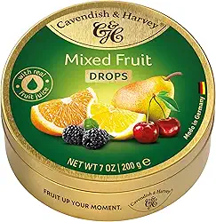 Cavendish & Harvey Bala De Frutas Lata 200G