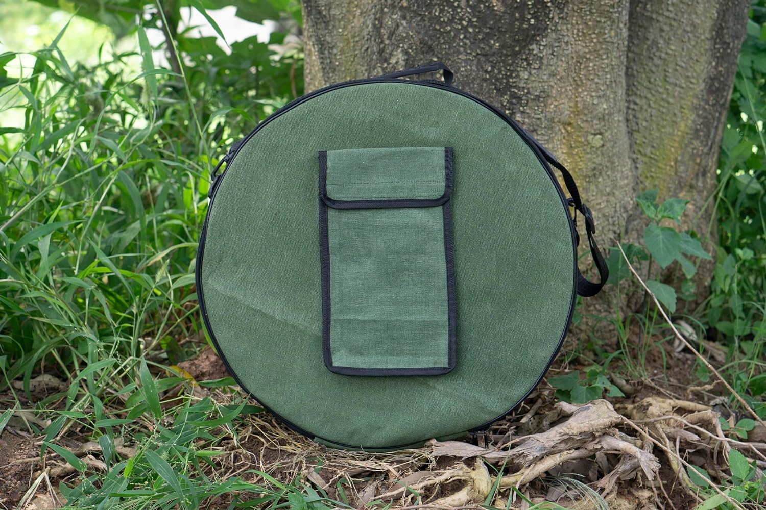 ARAW Shamanic Drums Bag, Bodhran Drum Bag, Handmade Frame Drum Bag, Hand Drum Protection (16 Inches Diameter X 3 Inches Depth)