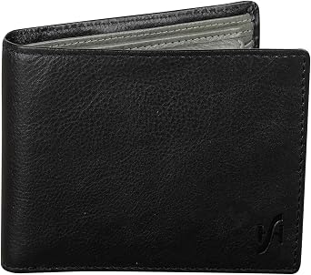 STARHIDE Mens RFID Blocking Genuine Nappa Leather Billfold Wallet Purse - Photo ID Holder - Coin Pouch Pocket With Gift Box 1216